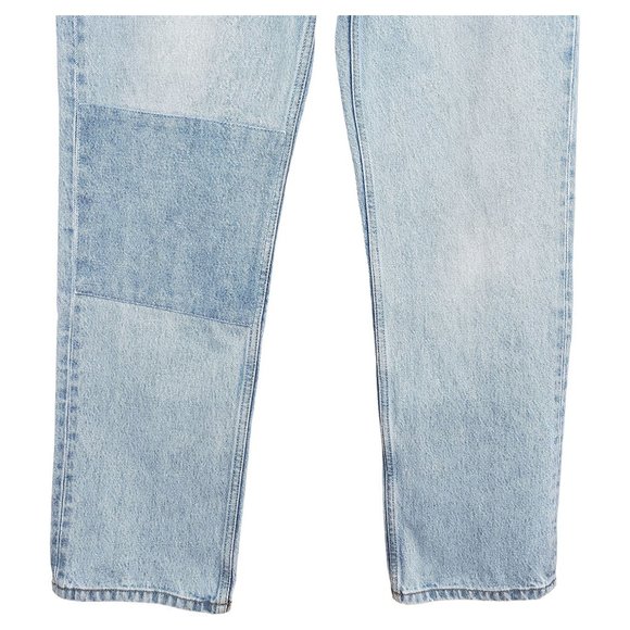 REFORMATION Cynthia Patch High Rise Cropped Jeans 29 - Picture 6 of 12